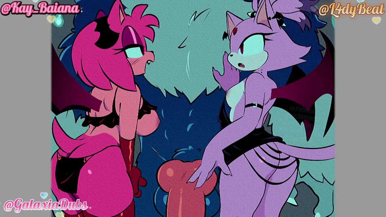 Amy e Blaze satisfazendo o Loboriço!