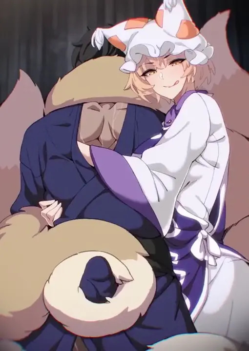 Ran Yakumo (Buckethead ero)