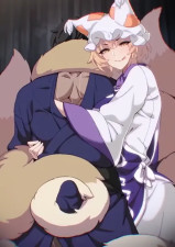 Ran Yakumo (Buckethead ero)