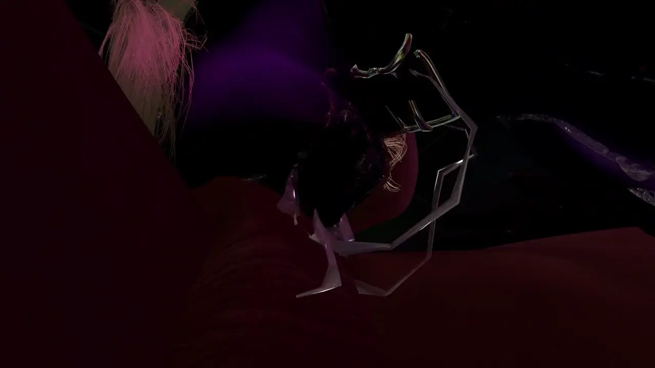 Dark elf throat rammed
