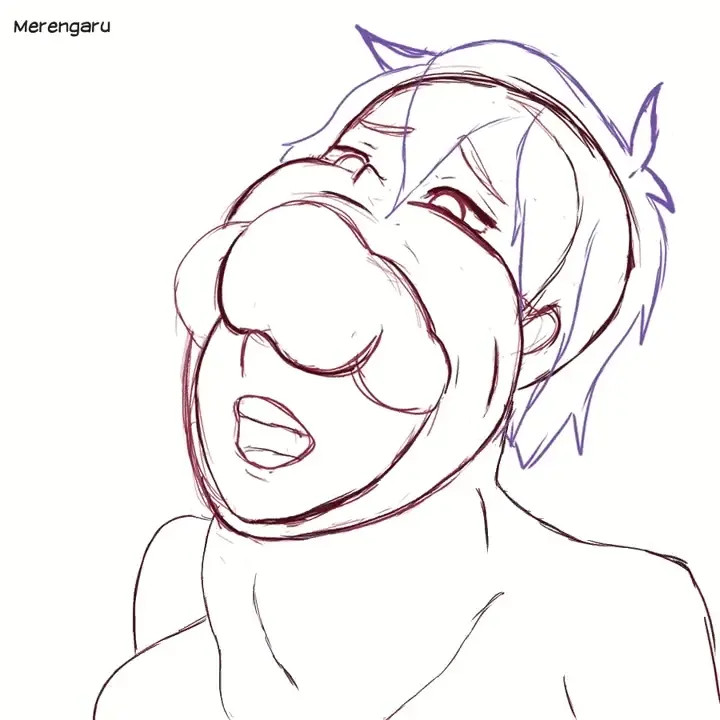 Oral vore by merengaru