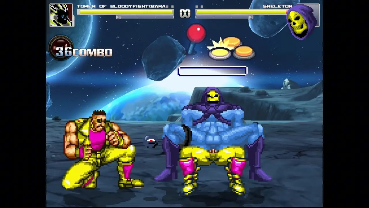 Skeletor gets railed and stuffed