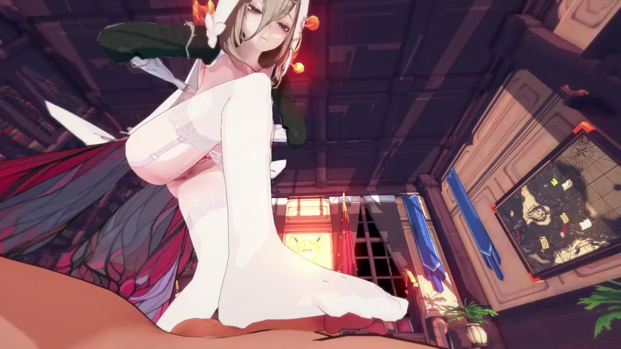 Honkai Impact - Big Sister Aponia's Sex Education