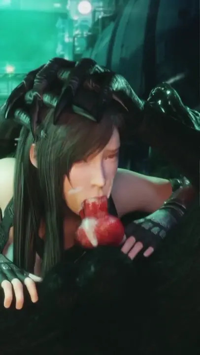 Werewolf Facefucking Tifa