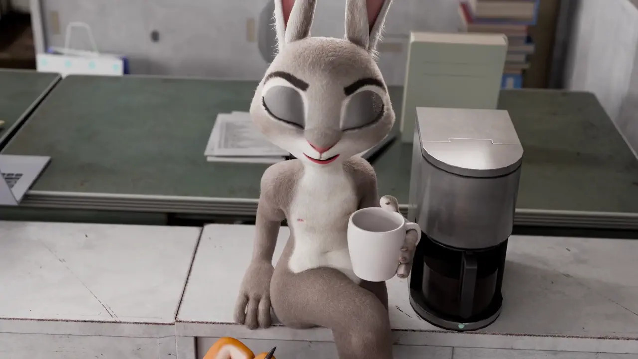 Judy's Coffee Break [Wigfritter]