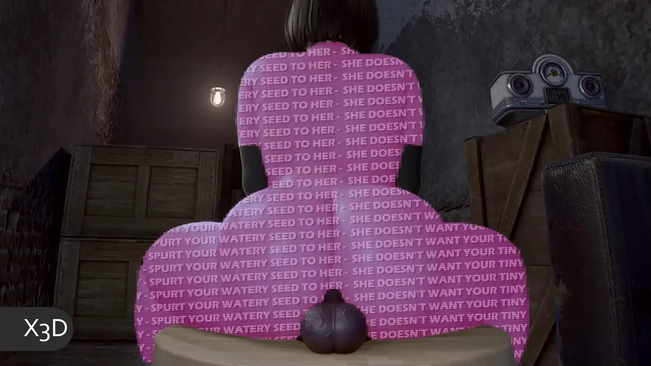 Tifa Dildo Sitting (Short Hair&Nude) [Beta-Safe]