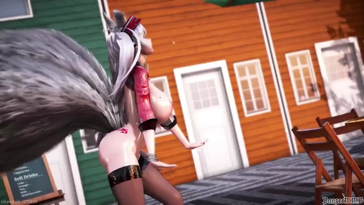 [Azur Lane MMD](KMS Prinz Eugen) Chung Ha - {Stress} dance (R18)
