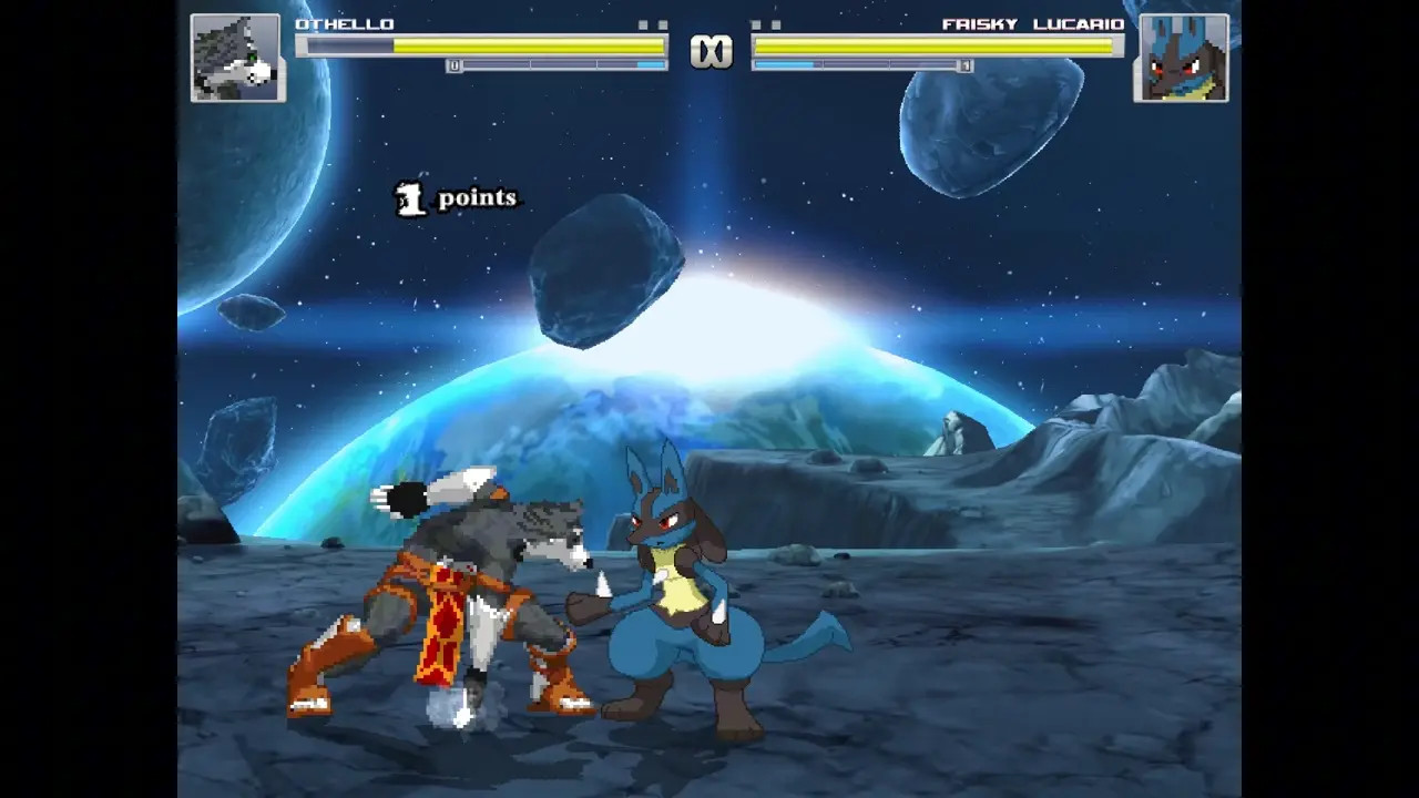 Lucario vs Othello MUGEN