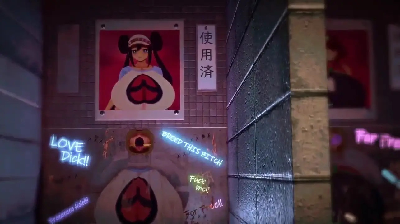Slutty Glory Holes [Yuna]