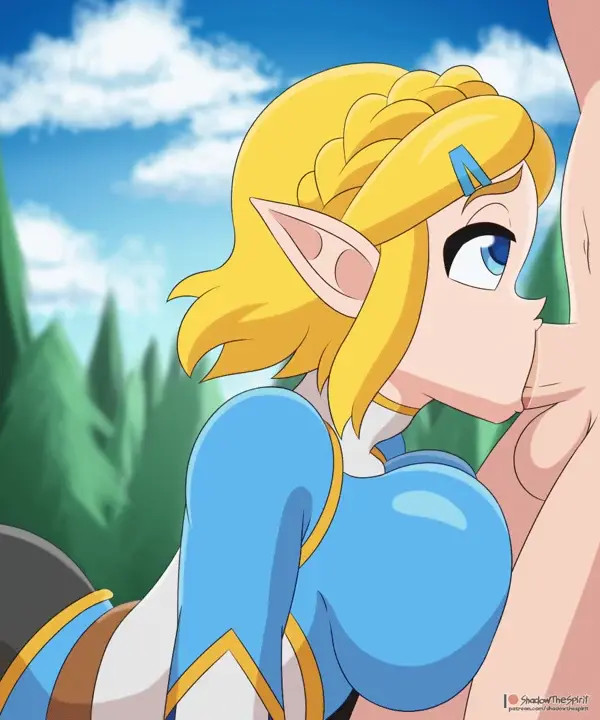 Zelda blowjob