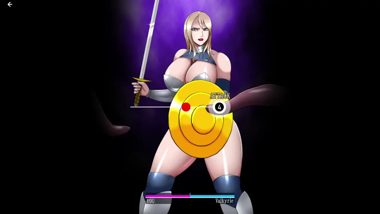 Knightess VS Tentacle Monster