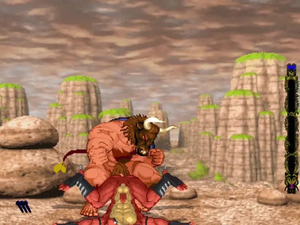 MUGEN Request#206: Kuromaru & Minotaur Fucks Delga