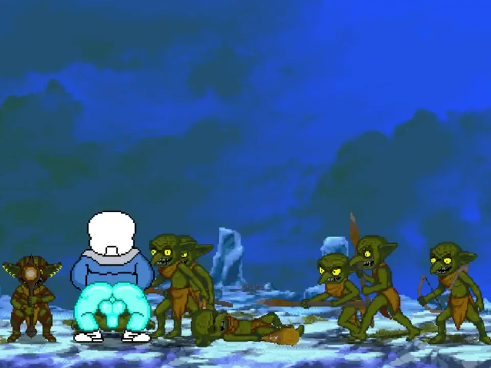 MUGEN Request#204: Goblin Party X Sans