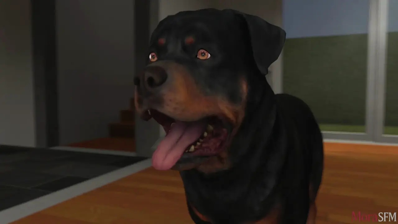 Baxter's Breakfast (Elizabeth x Dog)