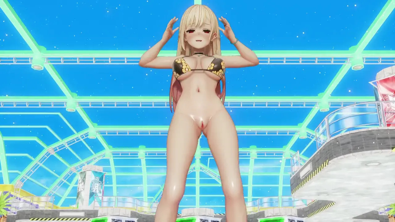 【MMD Kisekoi】 Kitagawa Marin Alluring Hip Dance