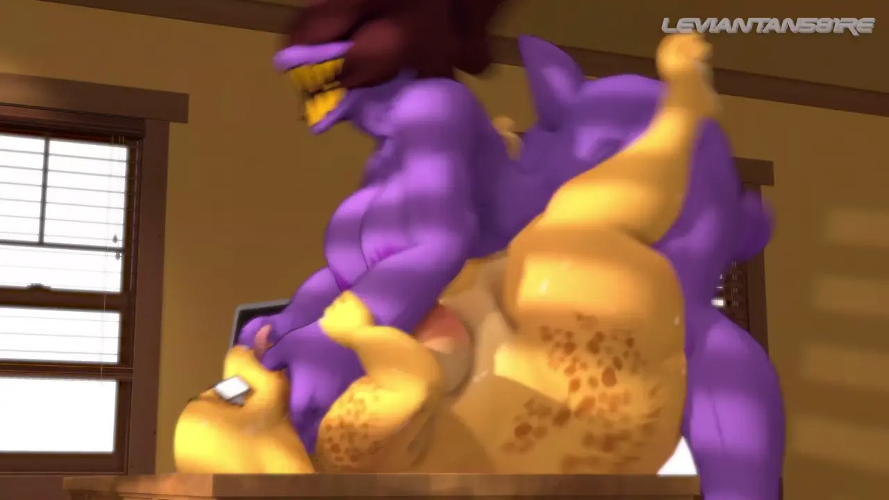 4K Susie and Alphys The Pact in Desk {Leviantan581Re}