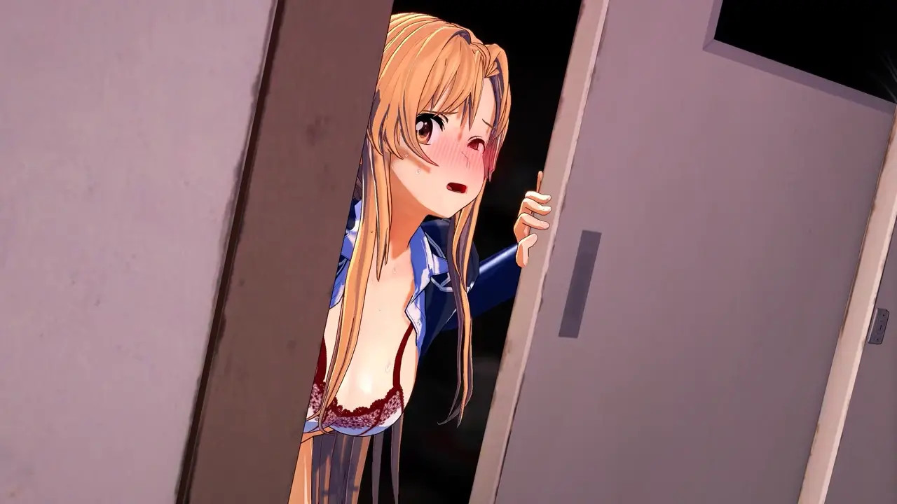 Harada - Asuna Door Fuck