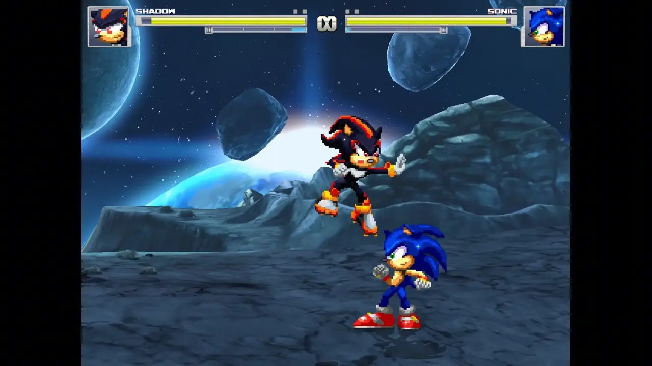 Sonic vs Shadow MUGEN