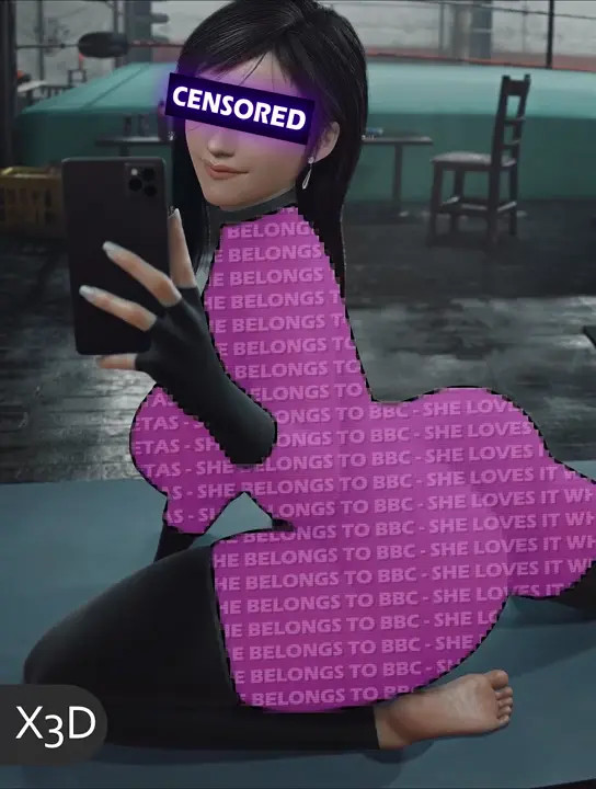 Tifa at the gym [Beta-Safe] (Request)