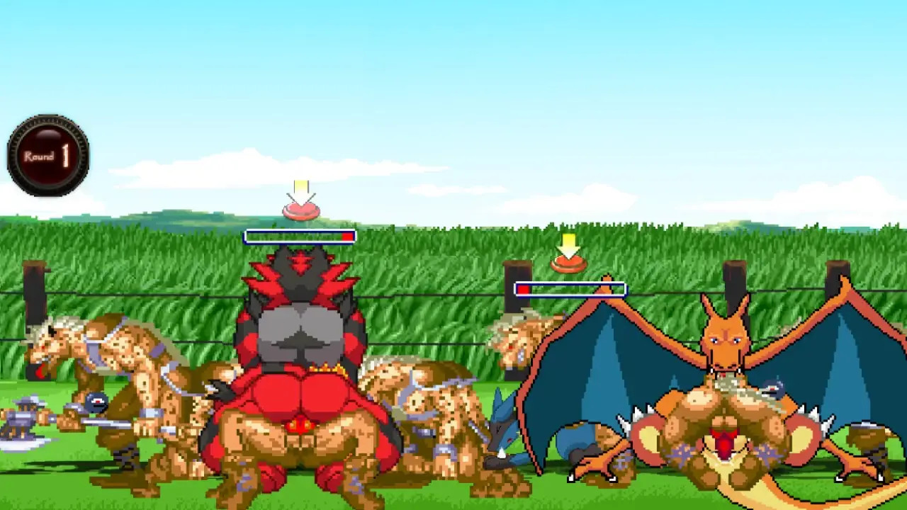 MUGEN Request#213: Gnoll Raid Fucks Lucario, Charizard, & Incineroar