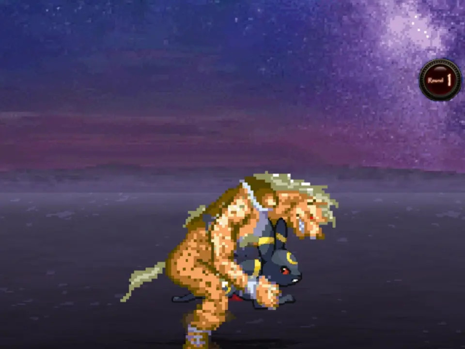 MUGEN Request#210: Gnoll Warrior Fucks Umbreon