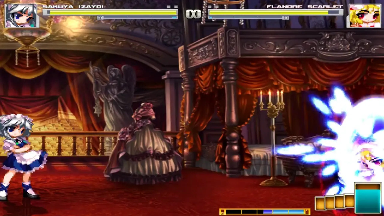 Sakuya Izayoi vs Flandre Scarlet