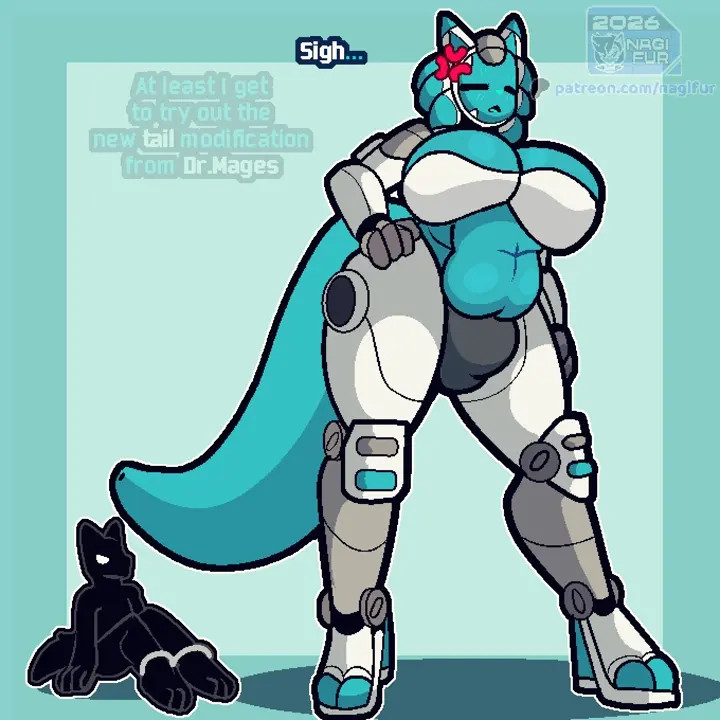 Tail vore by nagifur