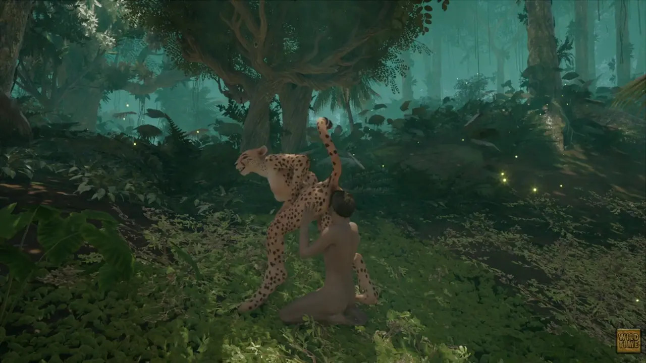 Wild Life – Leopard Plays with Its Prey