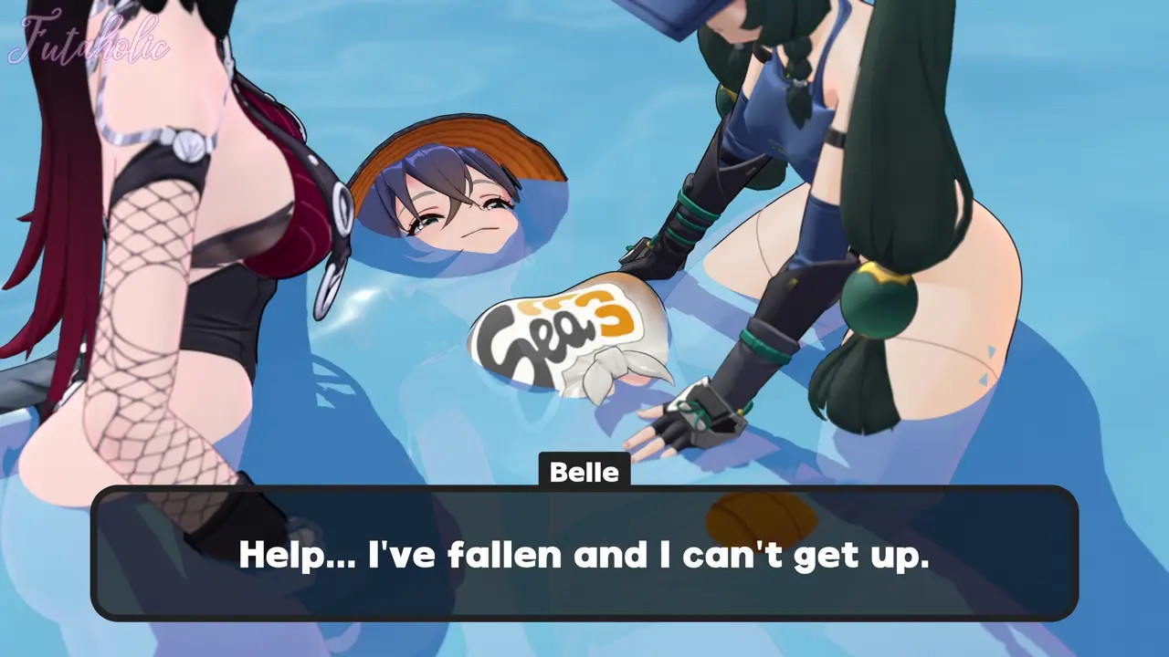 ZZZ Beach Episode [Futaholic] 4k