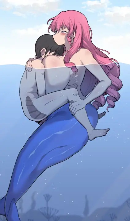 i liked the two mermaids. [dakkoku jiro]