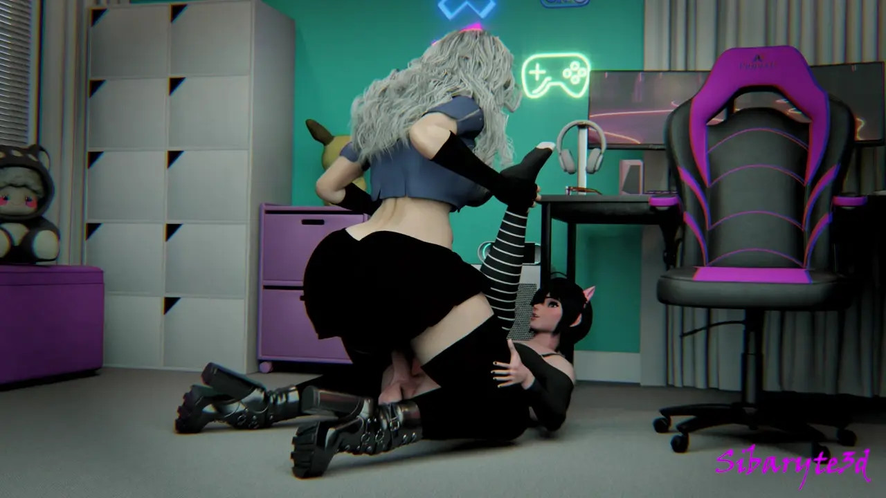 Human Loona fucking twink gamer - Sibaryte3D Helluva Boss
