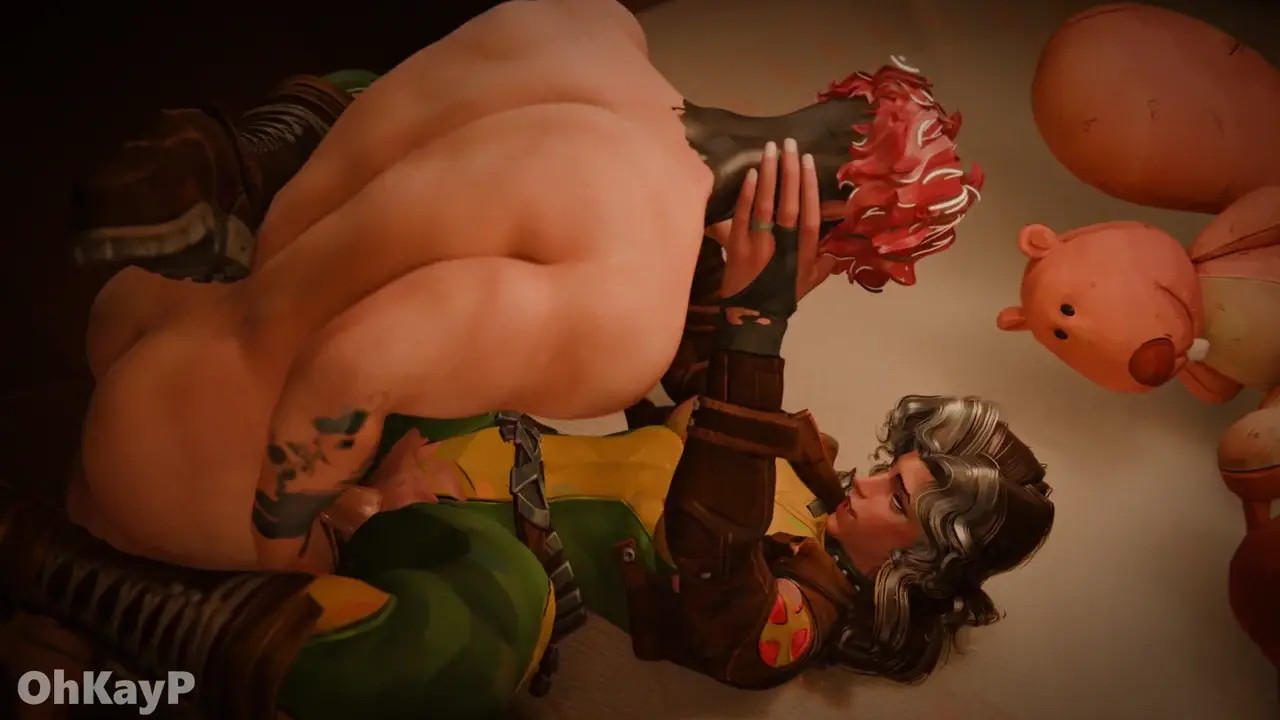 Rogue and Gambit happy together