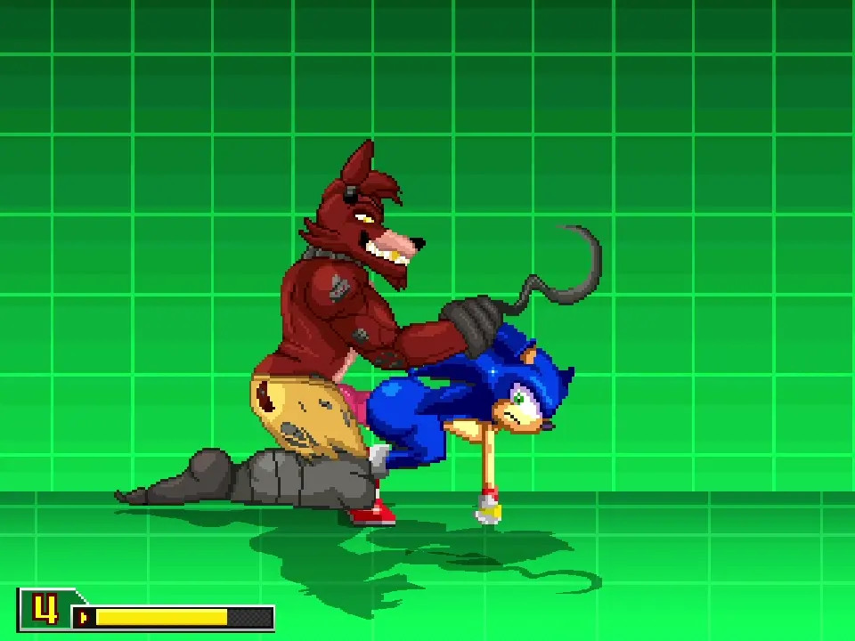 MUGEN: Foxy fucks Sonic