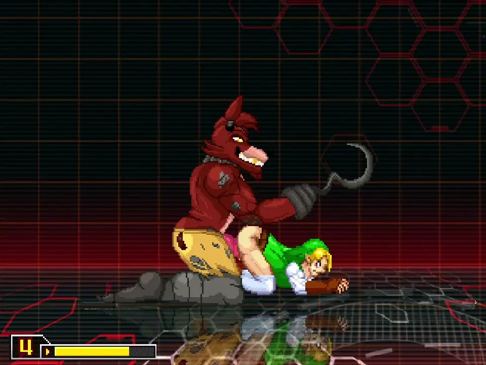 MUGEN: Foxy fucks Link