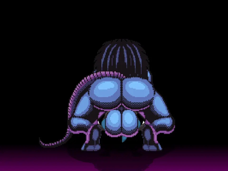 MUGEN: BlackHeart mating pressing Lucario