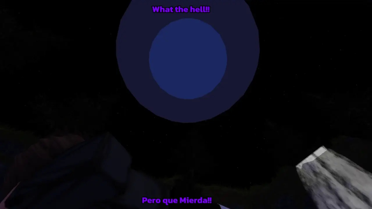 Alien girl arrives on Earth