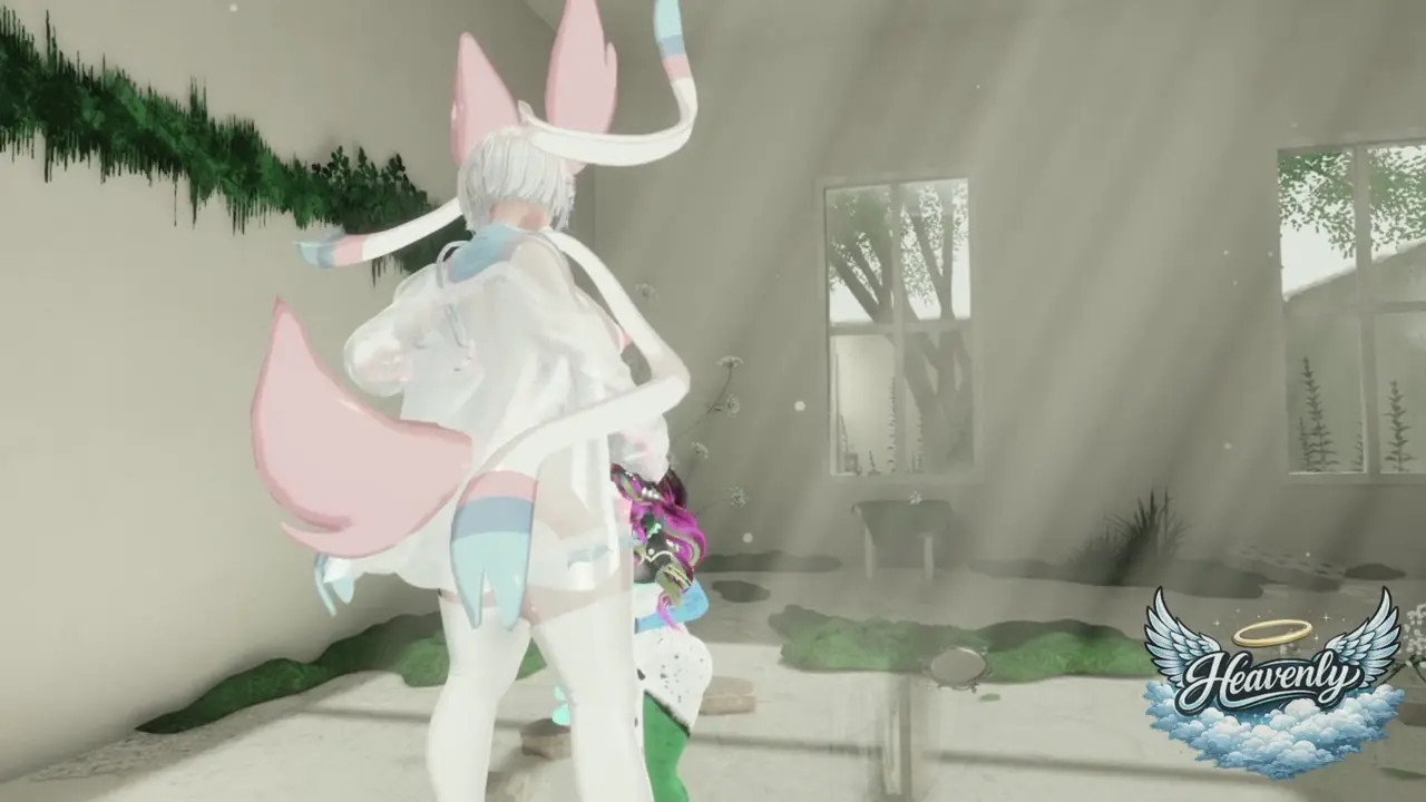 Sylveon meets horny clown