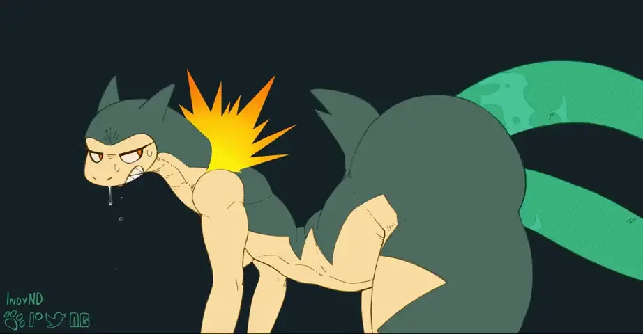 typhlosion get fucked by tentacles