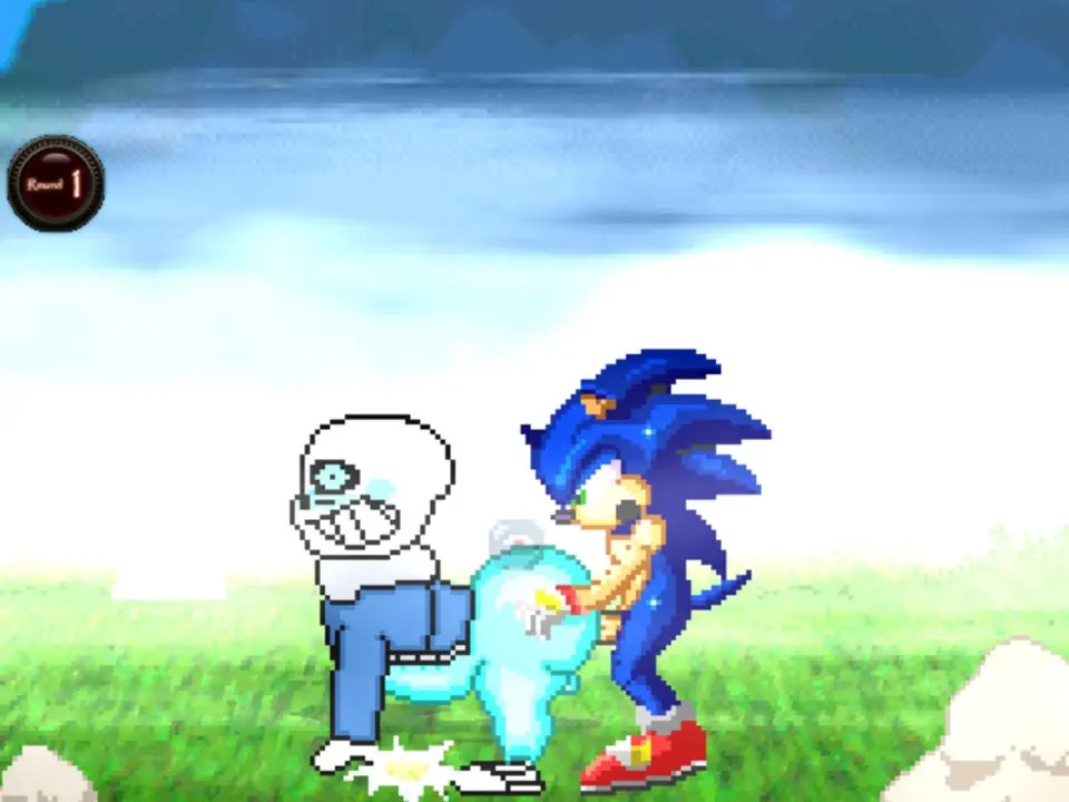 MUGEN Request#217: Sans X Sonic The Hedgehog