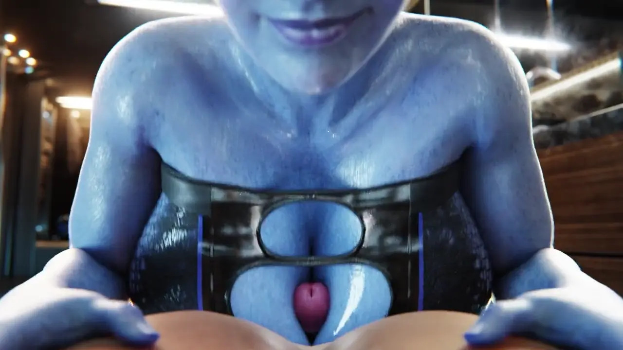 Liara Clothed Paizuri | Ajkj3D