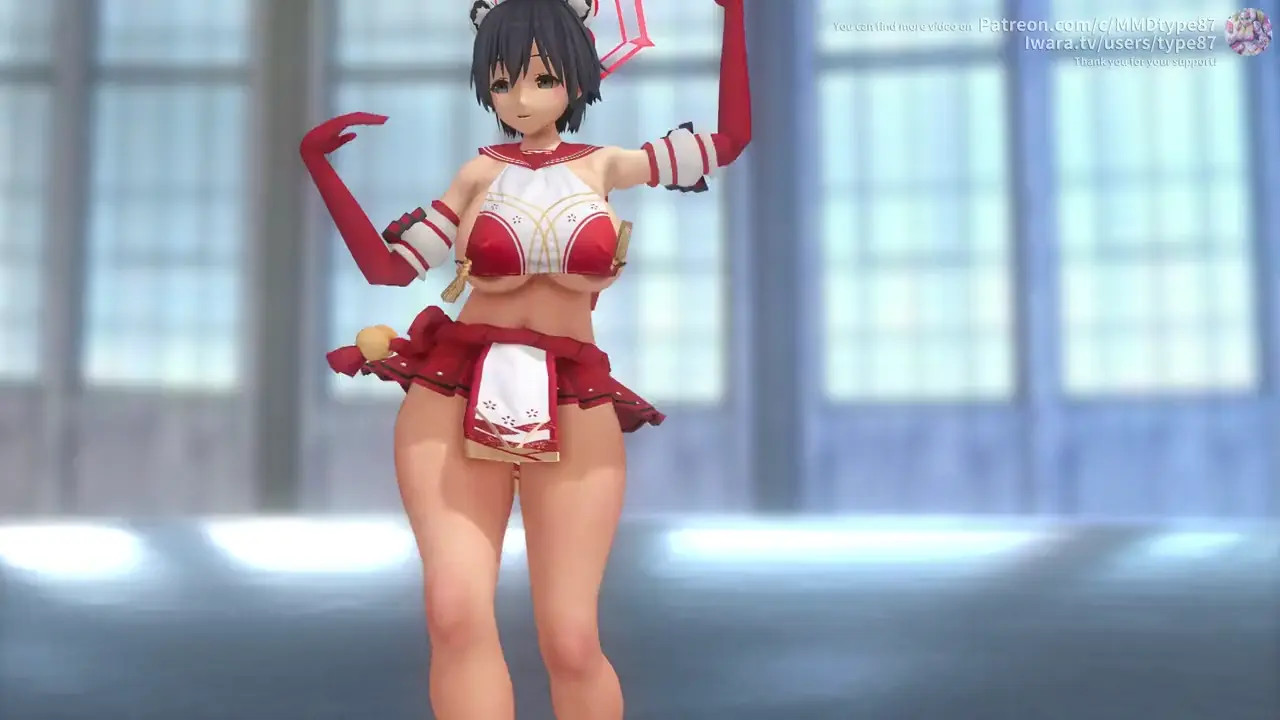 [MMD] Kasuga Tsubaki - False Dream Rendezvous (Blue Archive)
