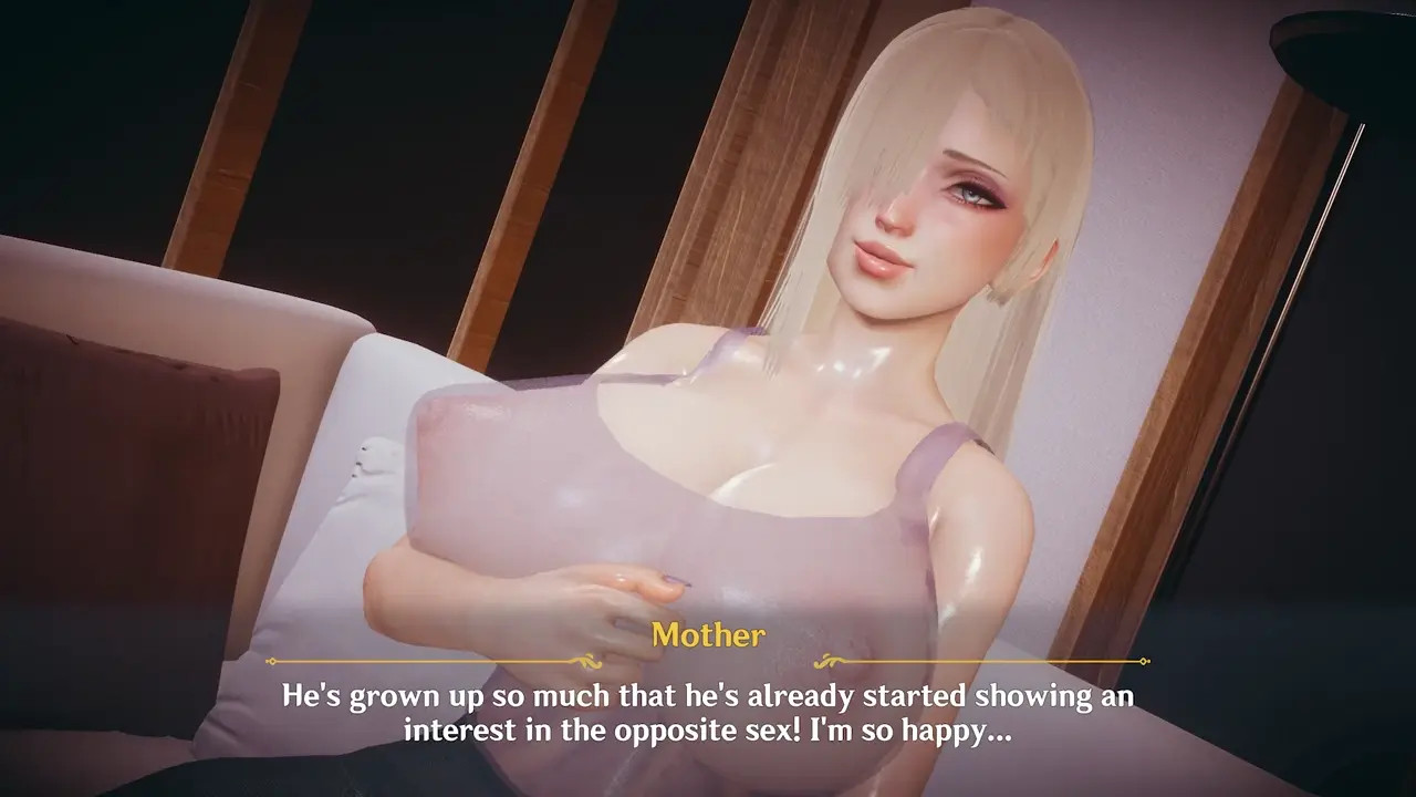 (Femboy) My Son's First Girlfriend [Episode 1] [Two Life Studio]