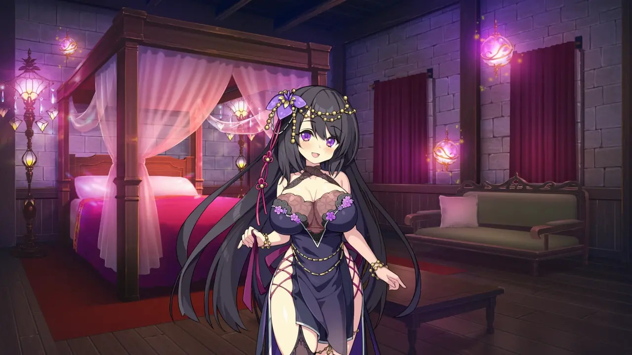 Dot Abyss - Ayame Brothel Scene