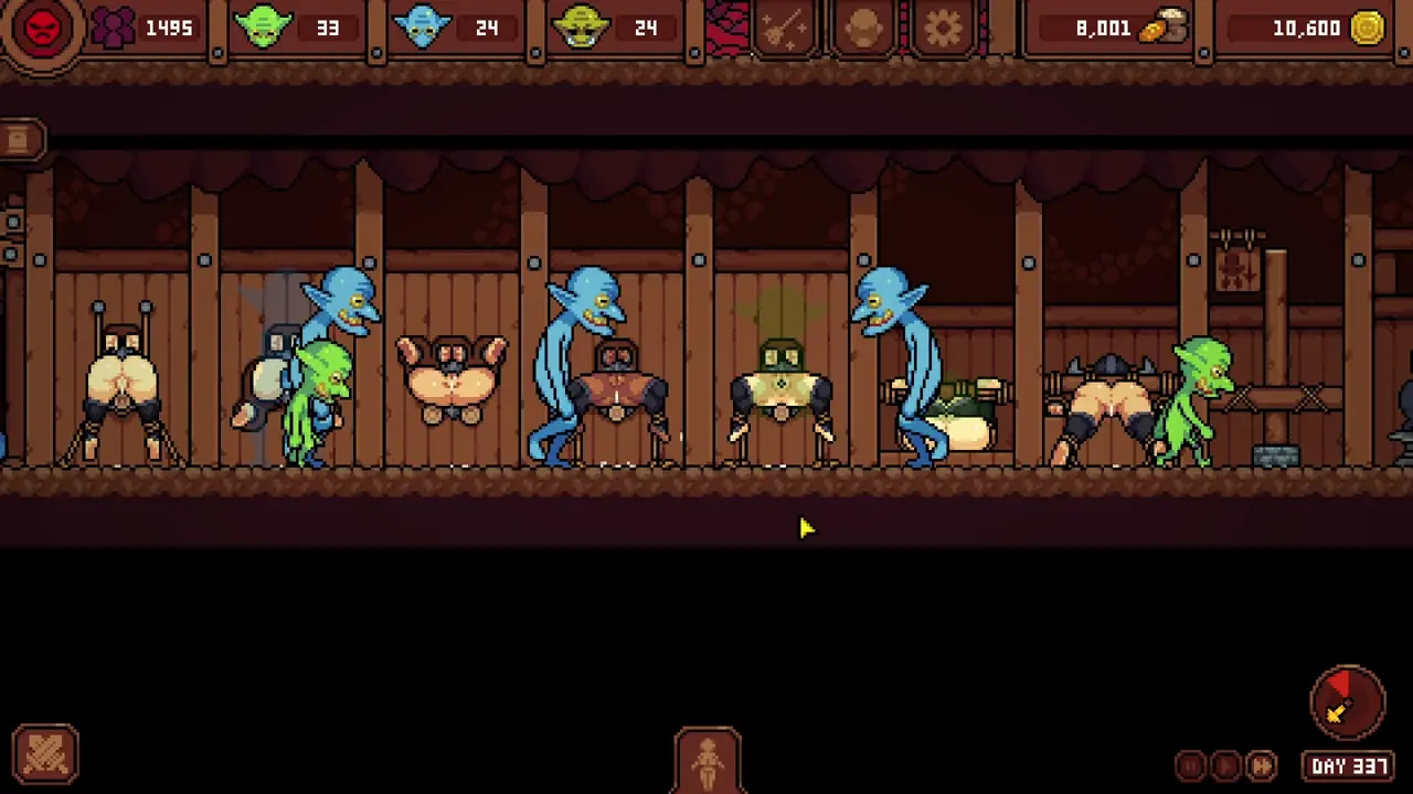 Goblin Nest Warriors sex scene