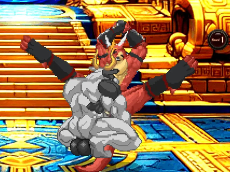 MUGEN Request#230: Mo-Mo-Dainamaitu Fucks Delga