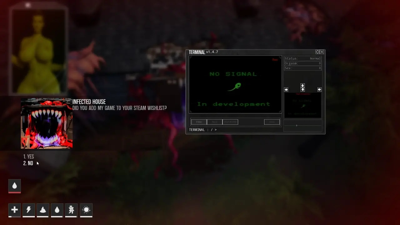 SperAp New Infected house