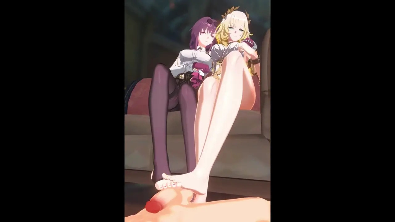 Footjob Compilation 4