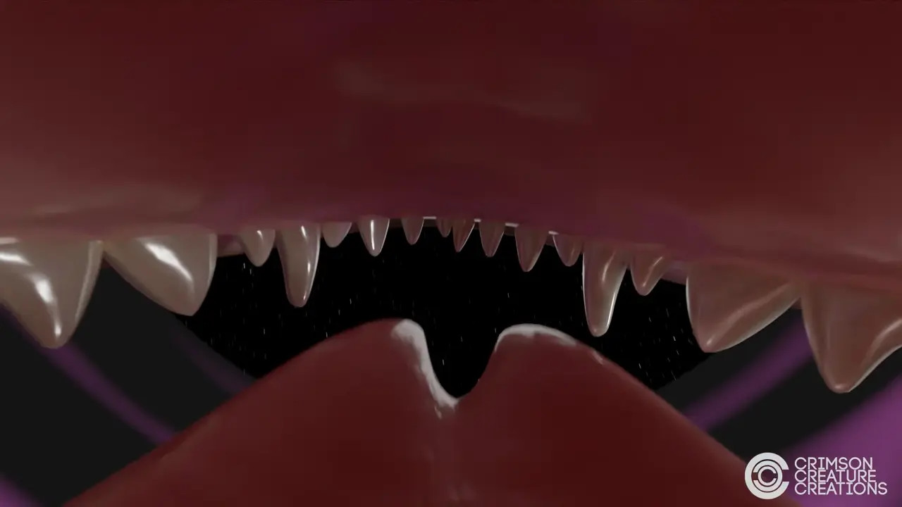 Oral vore by crimsoncreature