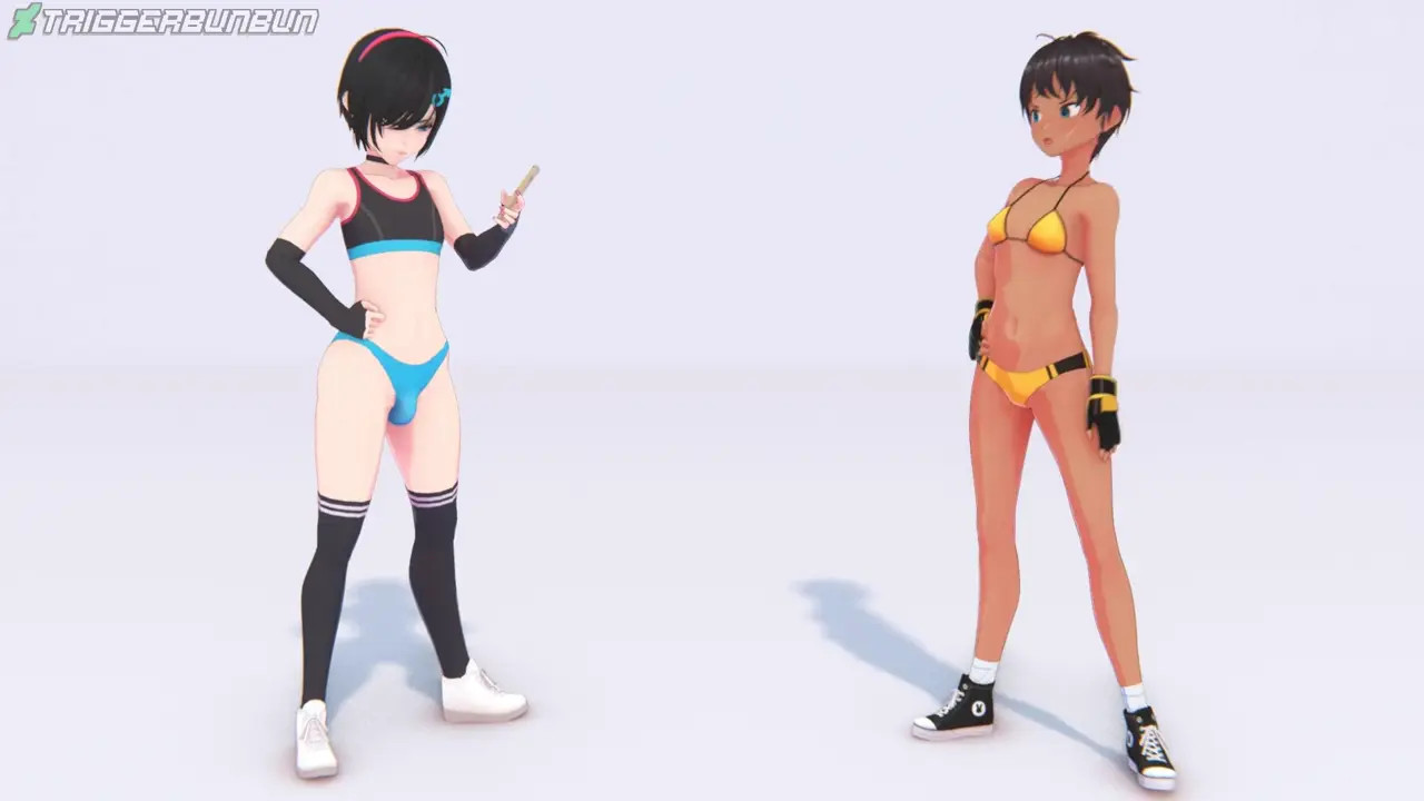Ballbust vs Cuntbust! (Animation) _By TriggerBunBun