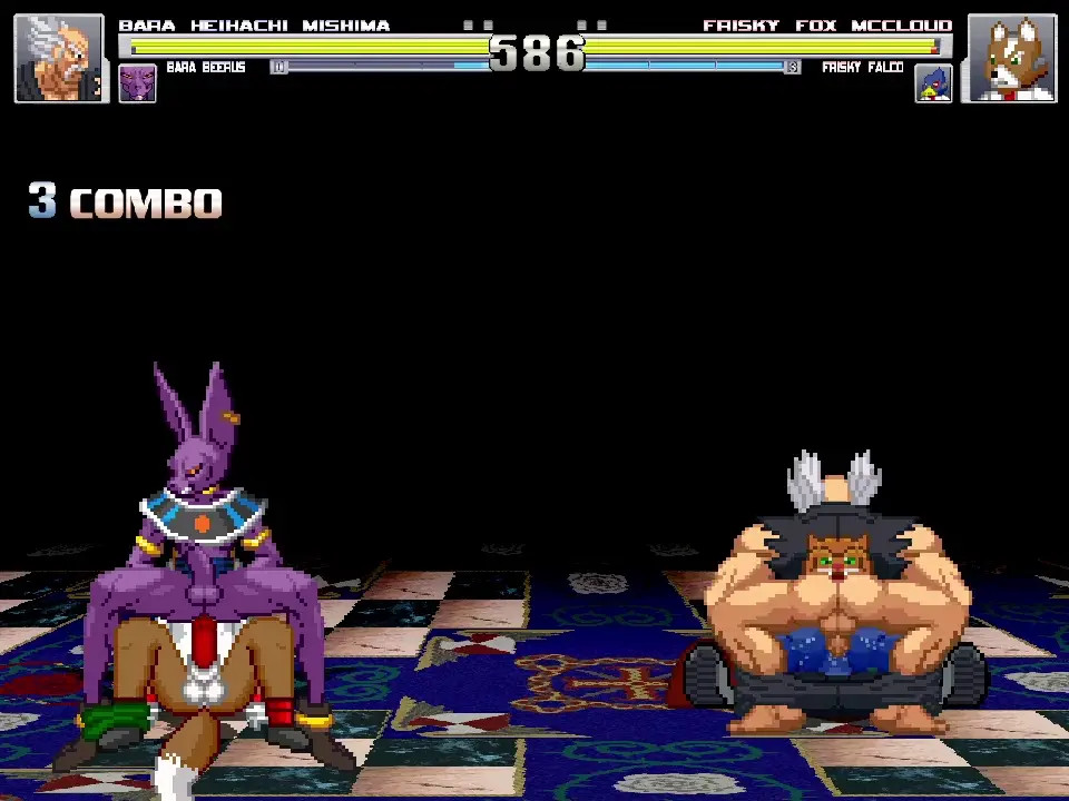 MUGEN: Heihachi Mishima & Beerus Vs Fox McCloud & Falco Lombardi